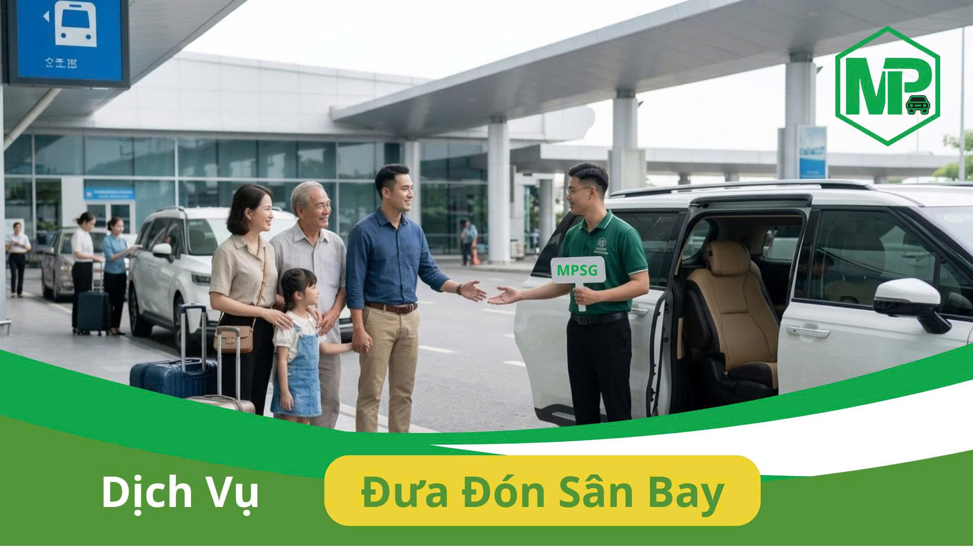dịch vụ đưa đón sân bay tại mpsg