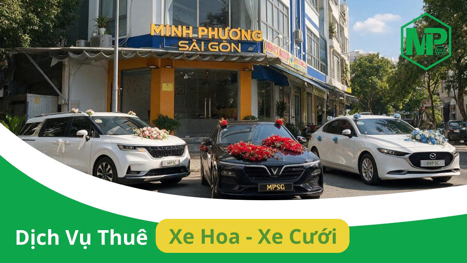 dịch vụ cho thuê xe hoa - xe cưới tại mpsg