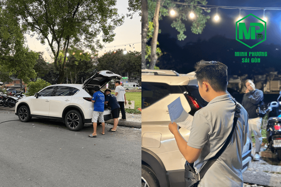 kiem tra chi tiet xe truoc khi giao khach tai MPSG