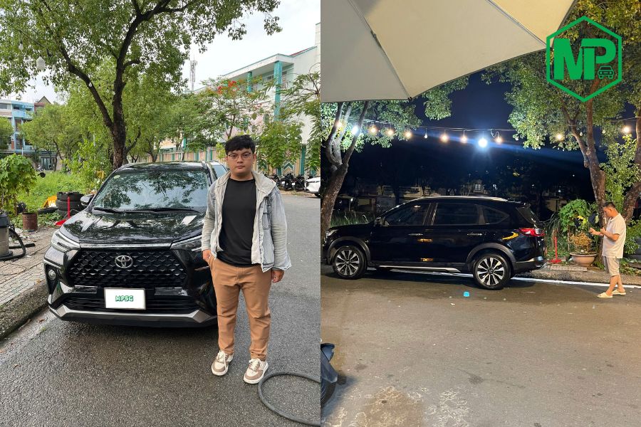 Khách hàng thuê xe tại MPSG cuối tuần