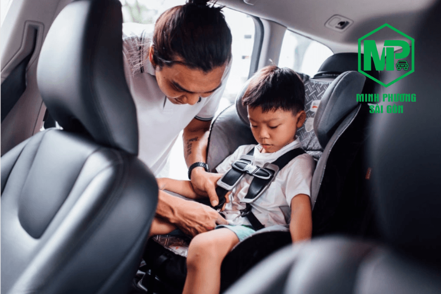 Hướng dẫn cách lắp ghế trẻ em trên ôtô tại MPSG