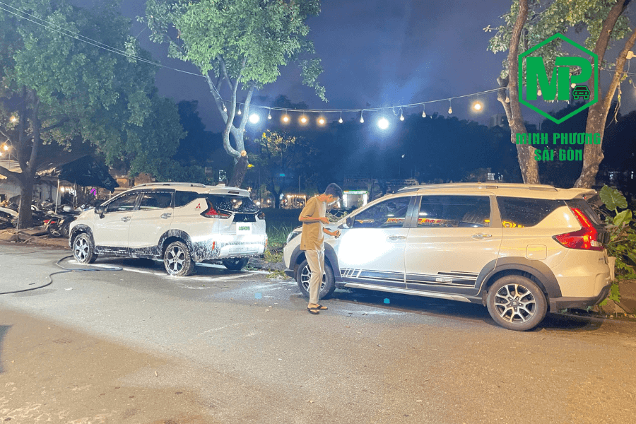 Kiểm tra xe tại MPSG khi khách hàng hoàn thành chuyến đi.