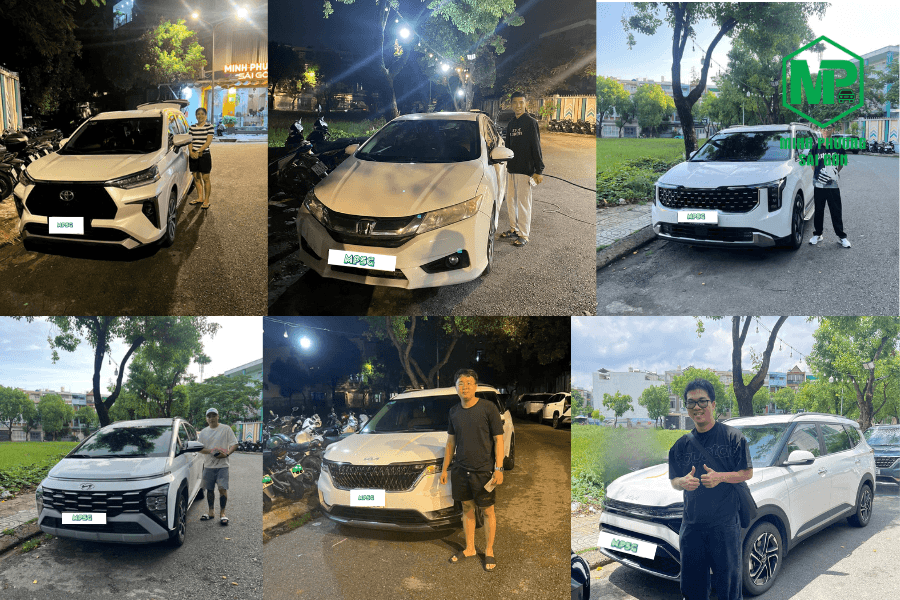 MPSG giao xe cho khách hàng thuê xe tự lái