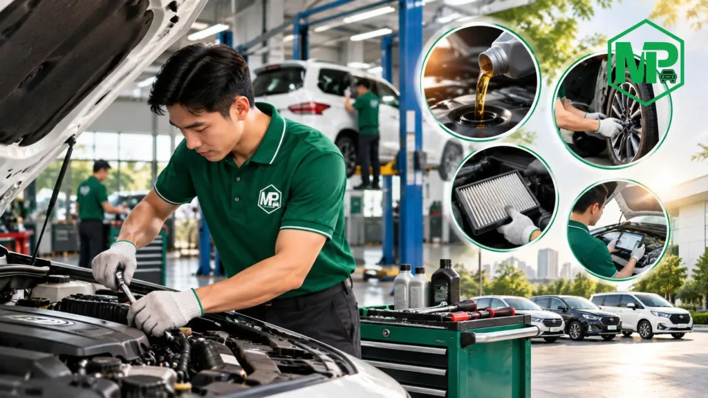 banner bảo dưỡng xe định kỳ tại MPSG