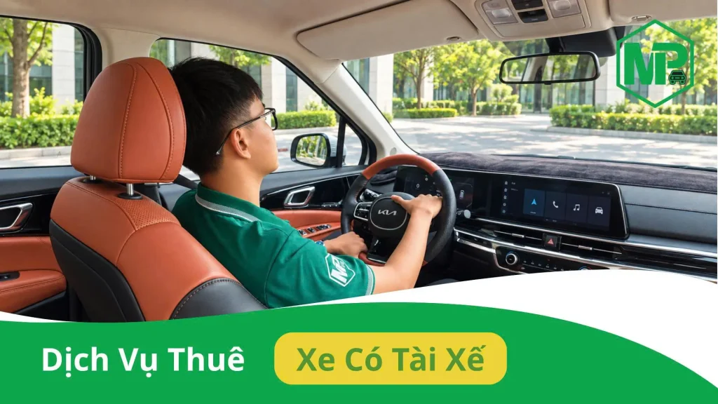 dịch vụ thuê xe có tài chuyên nghiệp tại mpsg